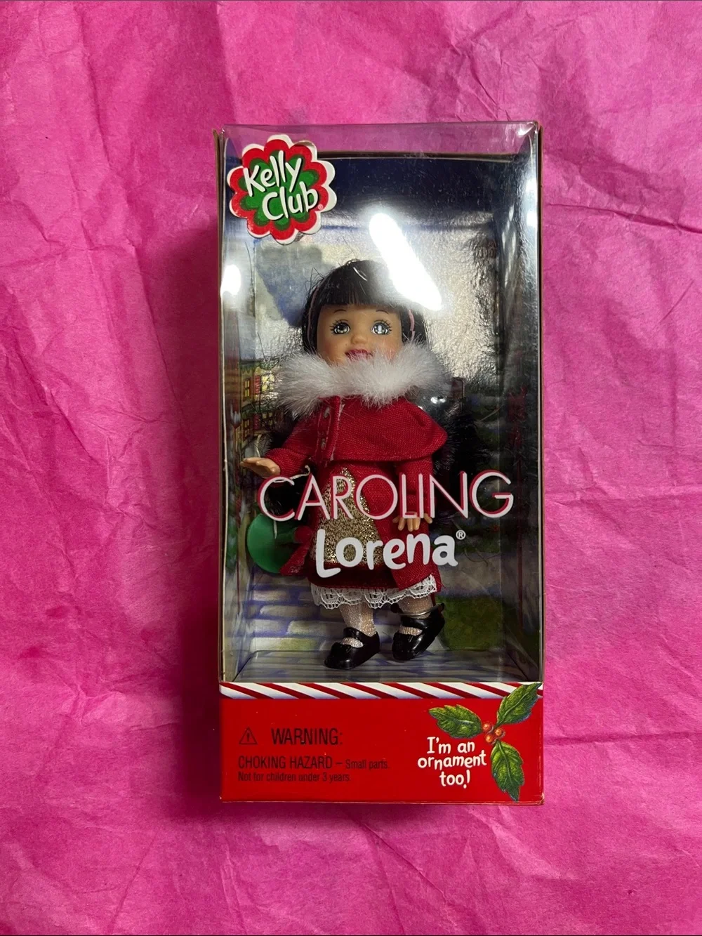 2001 Kelly Club Caroling Lorena Doll NRFB